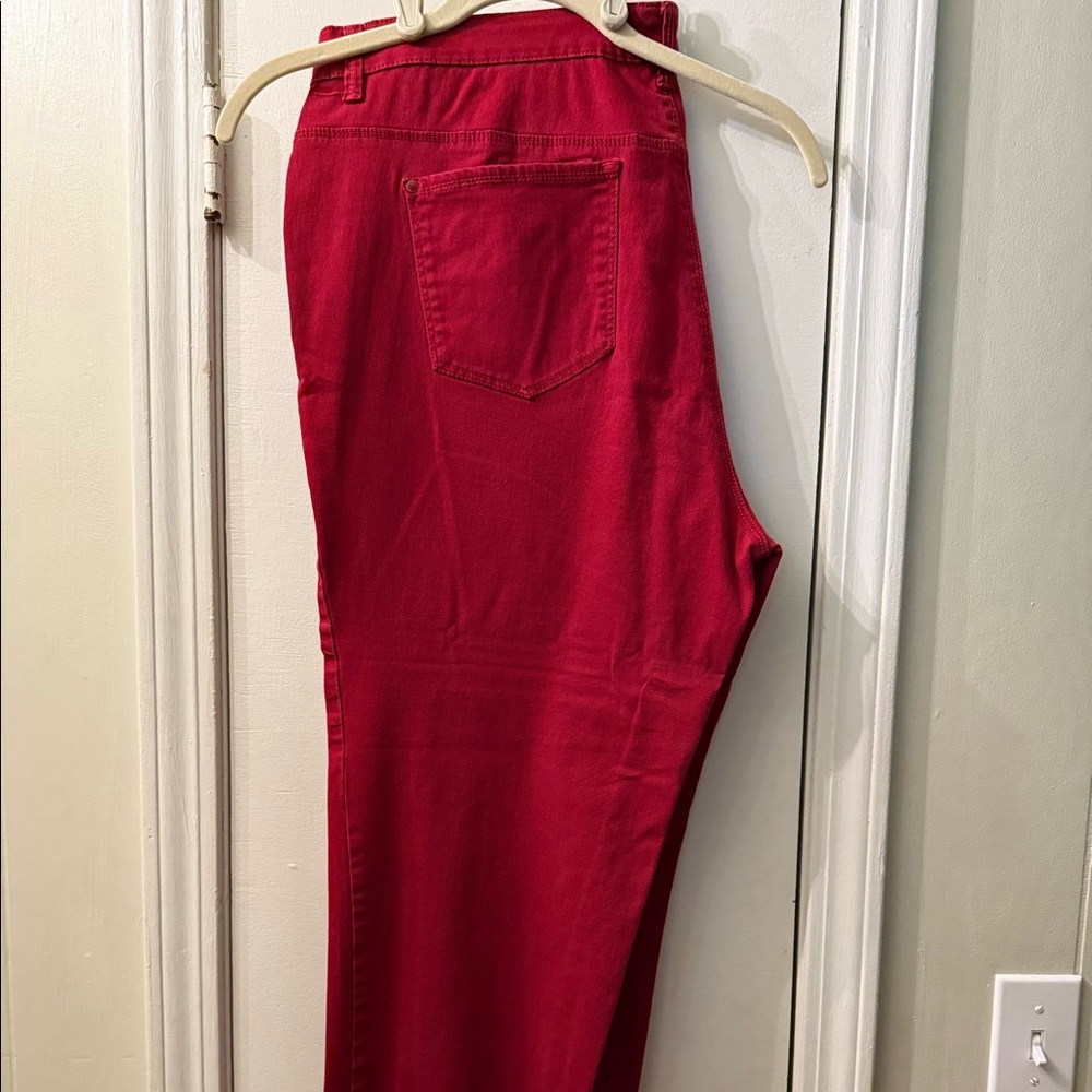 Three pair Gloria Vanderbilt 20w cotton Jean style pants - Picture 5 of 9